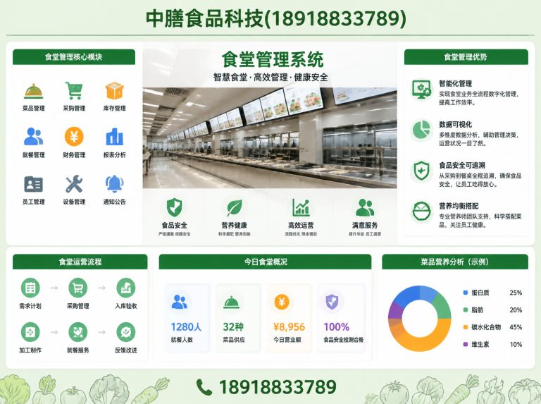 奉贤区中膳食品科技展示图